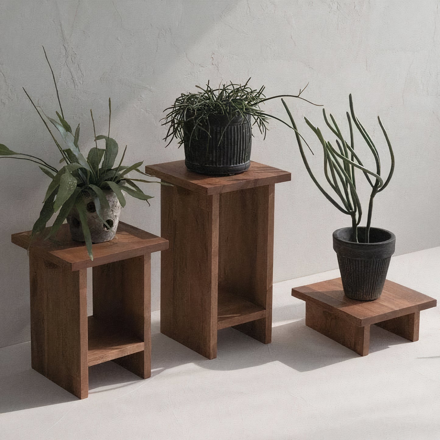 Wooden Flower Pot Stand