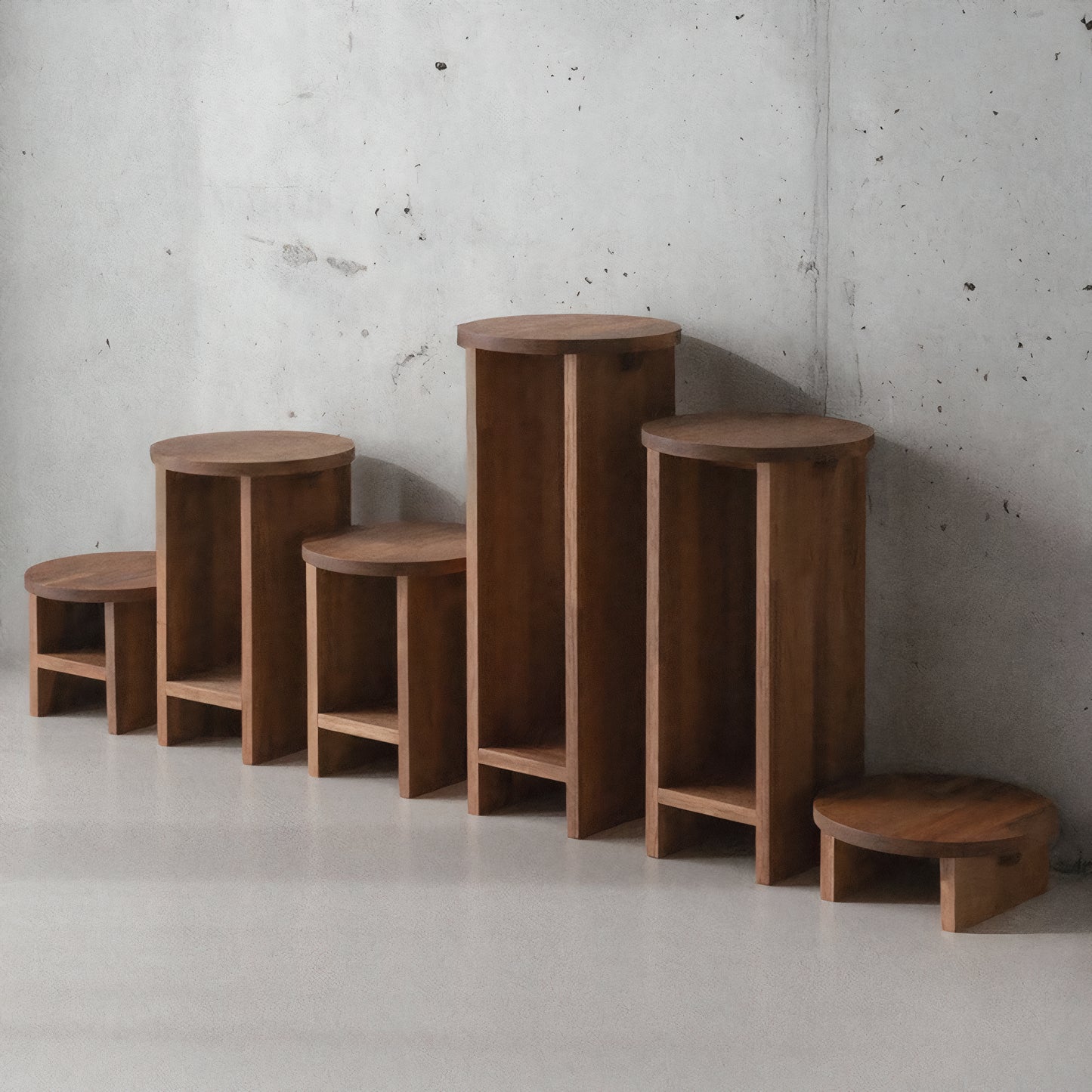 Wooden Flower Pot Stand