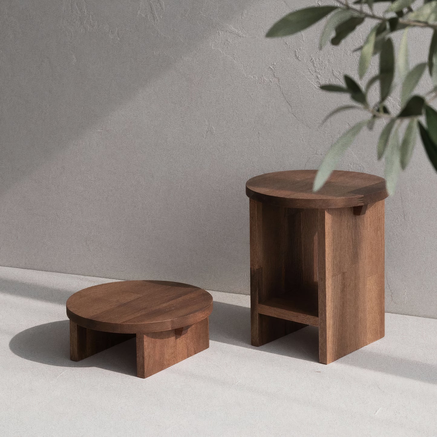 Wooden Flower Pot Stand