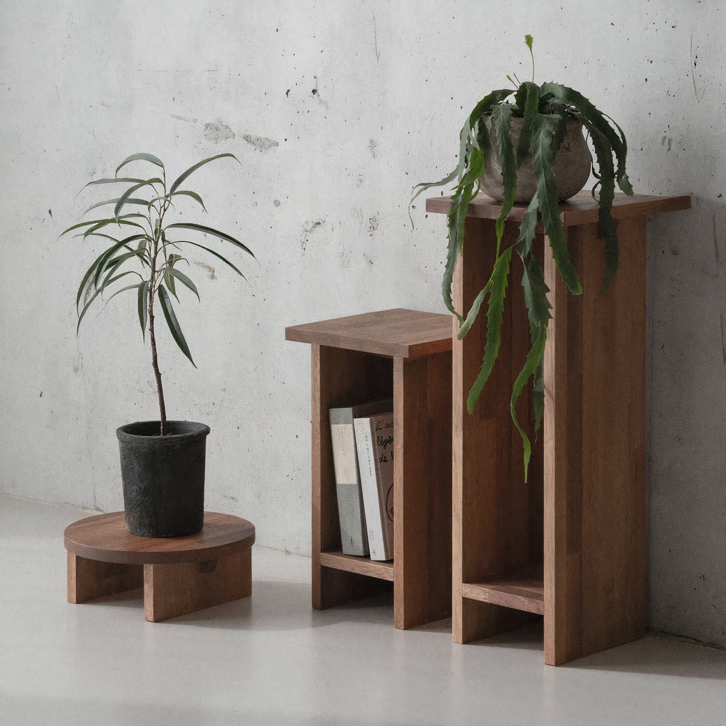 Wooden Flower Pot Stand