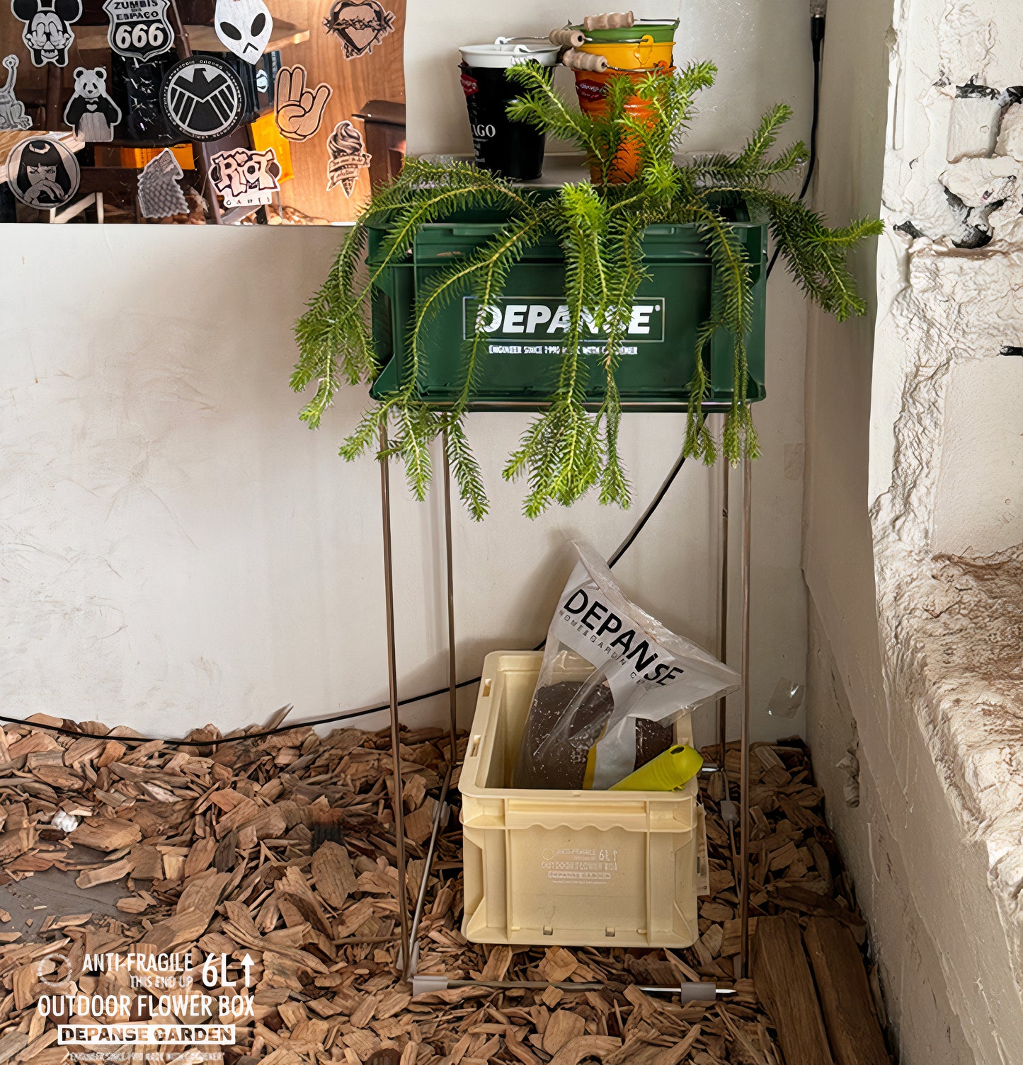 Wire Frame Utility Stand