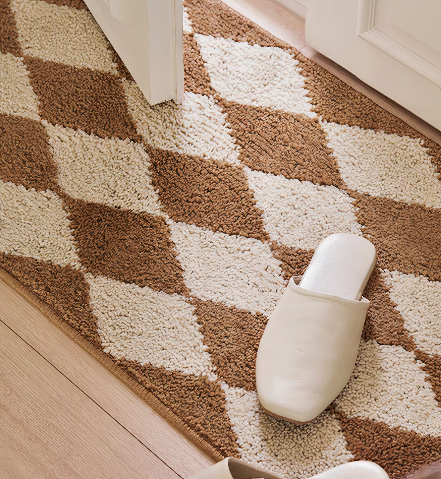 Argyle Checkerboard Mat