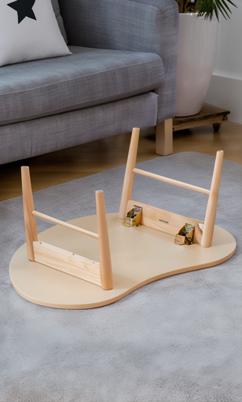 Solid Wood Foldable Coffee Table