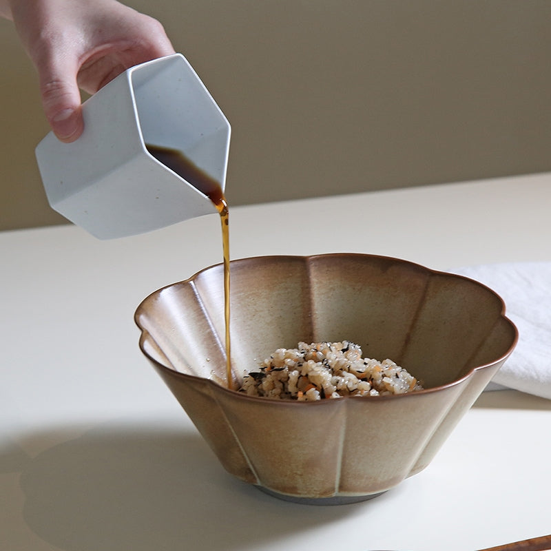 Petal Edge Ceramic Bowl