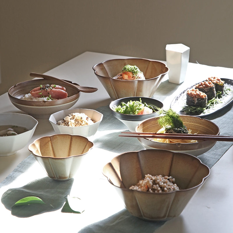 Petal Edge Ceramic Bowl