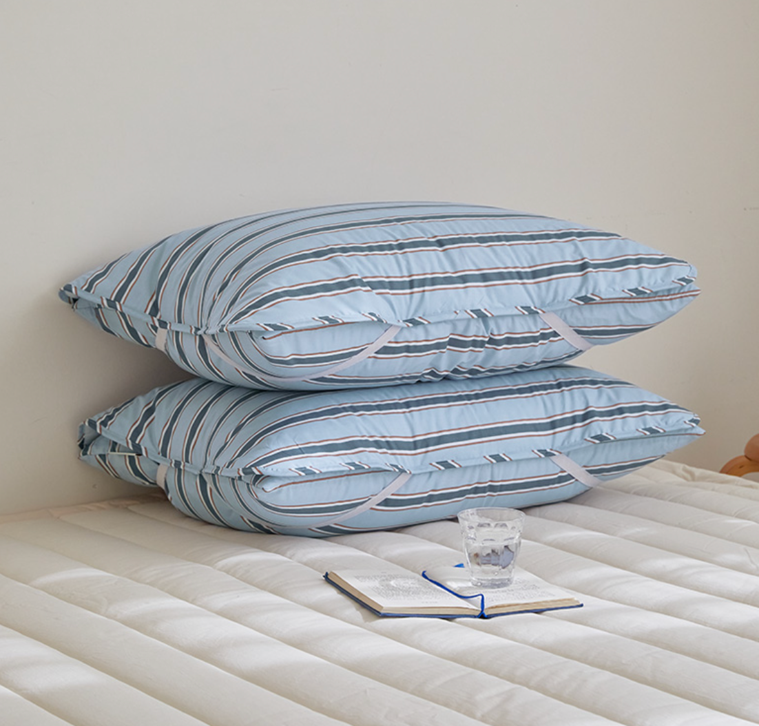 Vintage Mansion Cotton Fitted Pillowcase Set (2-Pack)