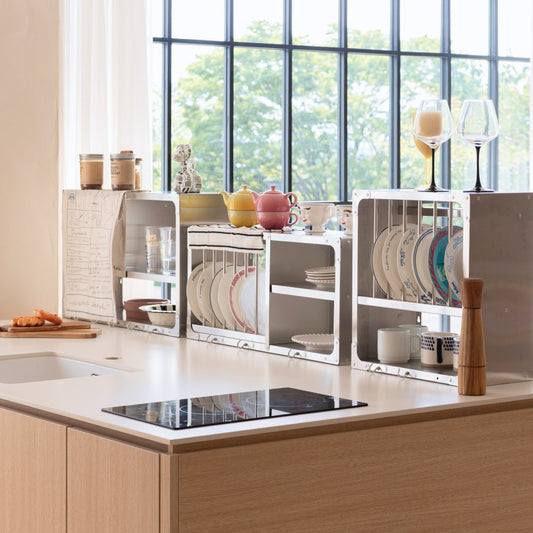 Strato Stainless Kitchen Rack - detail view