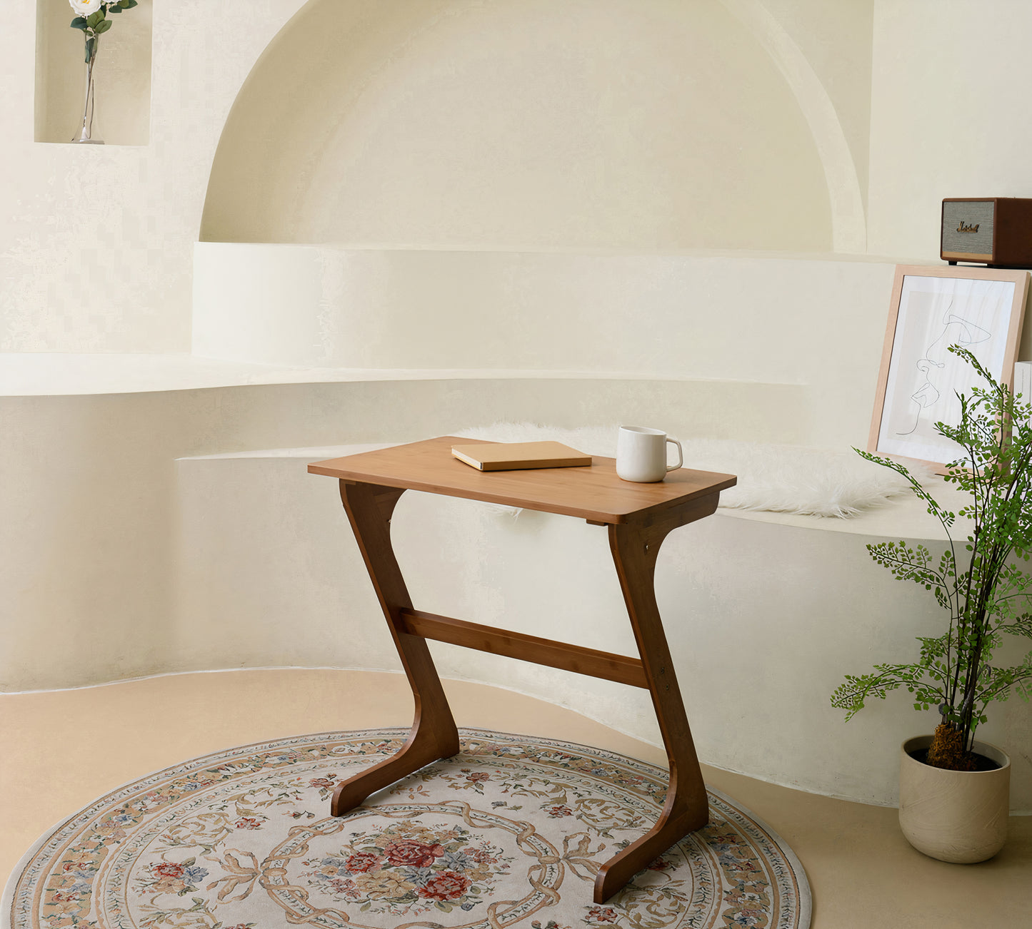 Solid Wood Side Table