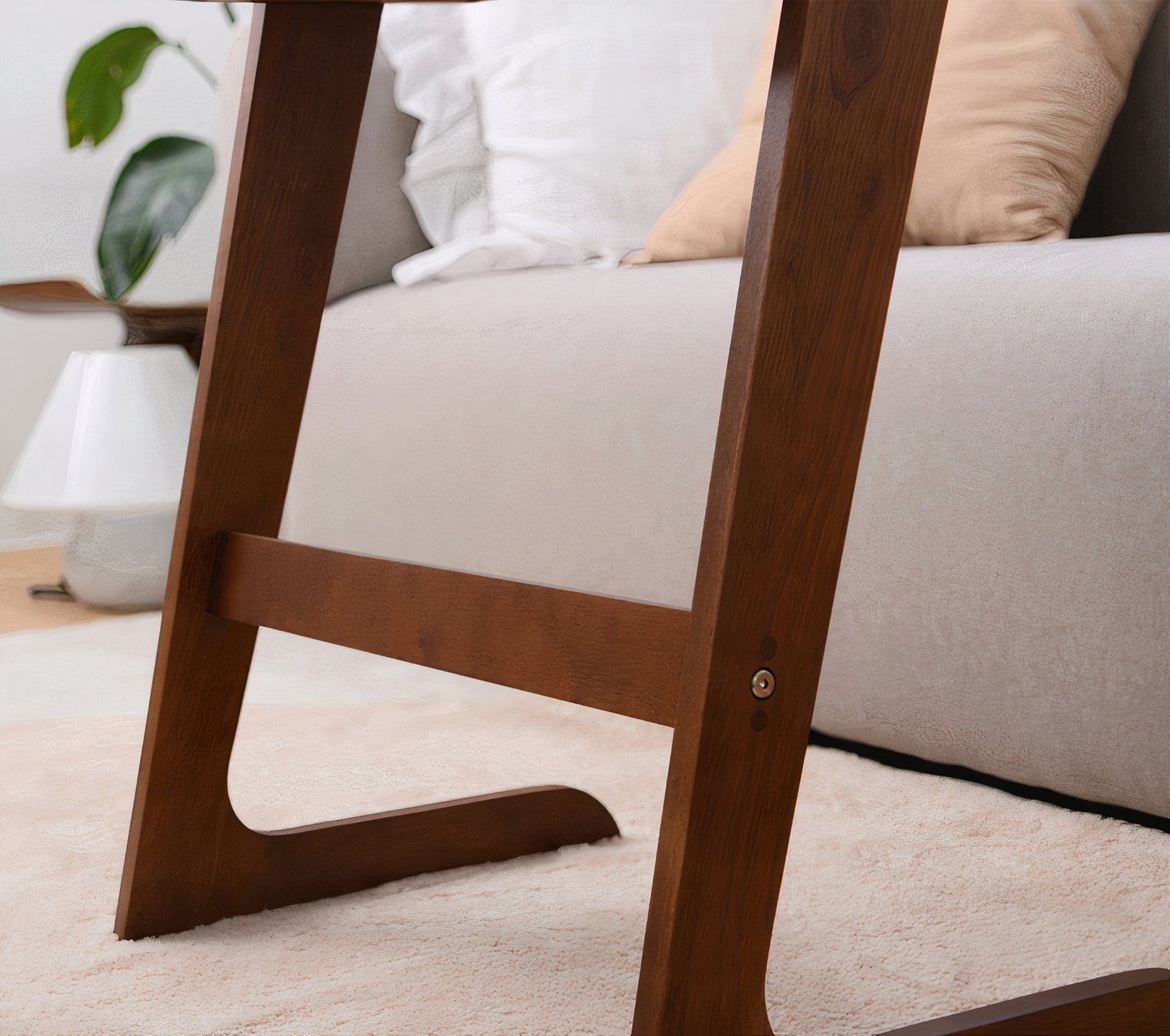 Solid Wood Side Table