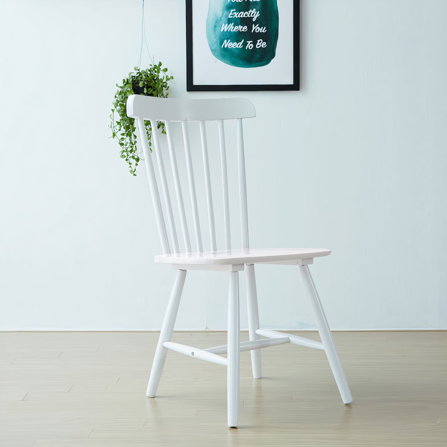 Solid Wood Dining Chair Set of 2