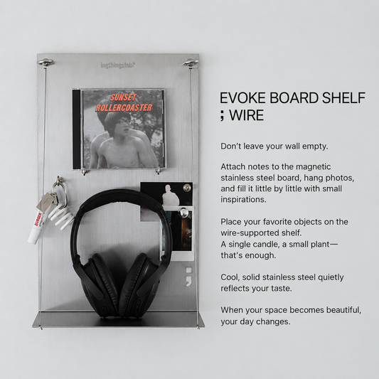 Magnetic Stainless Steel Wall Organizer