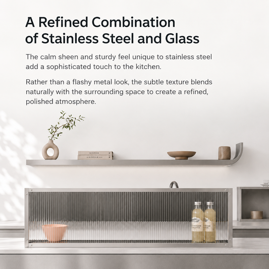 SUS304 Stainless Steel Island Partition