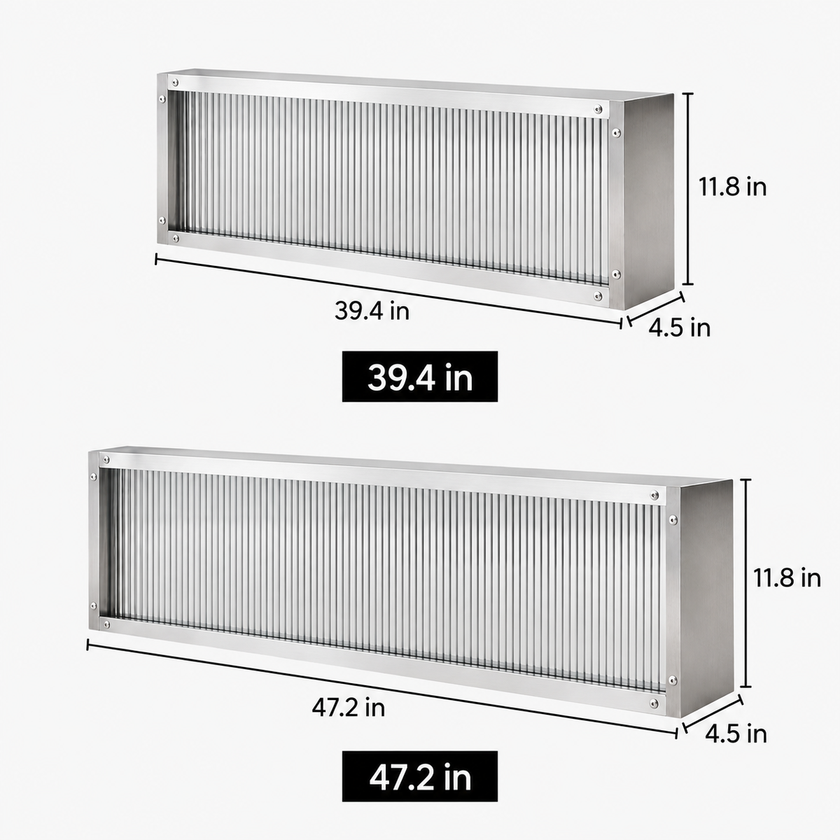 SUS304 Stainless Steel Island Partition