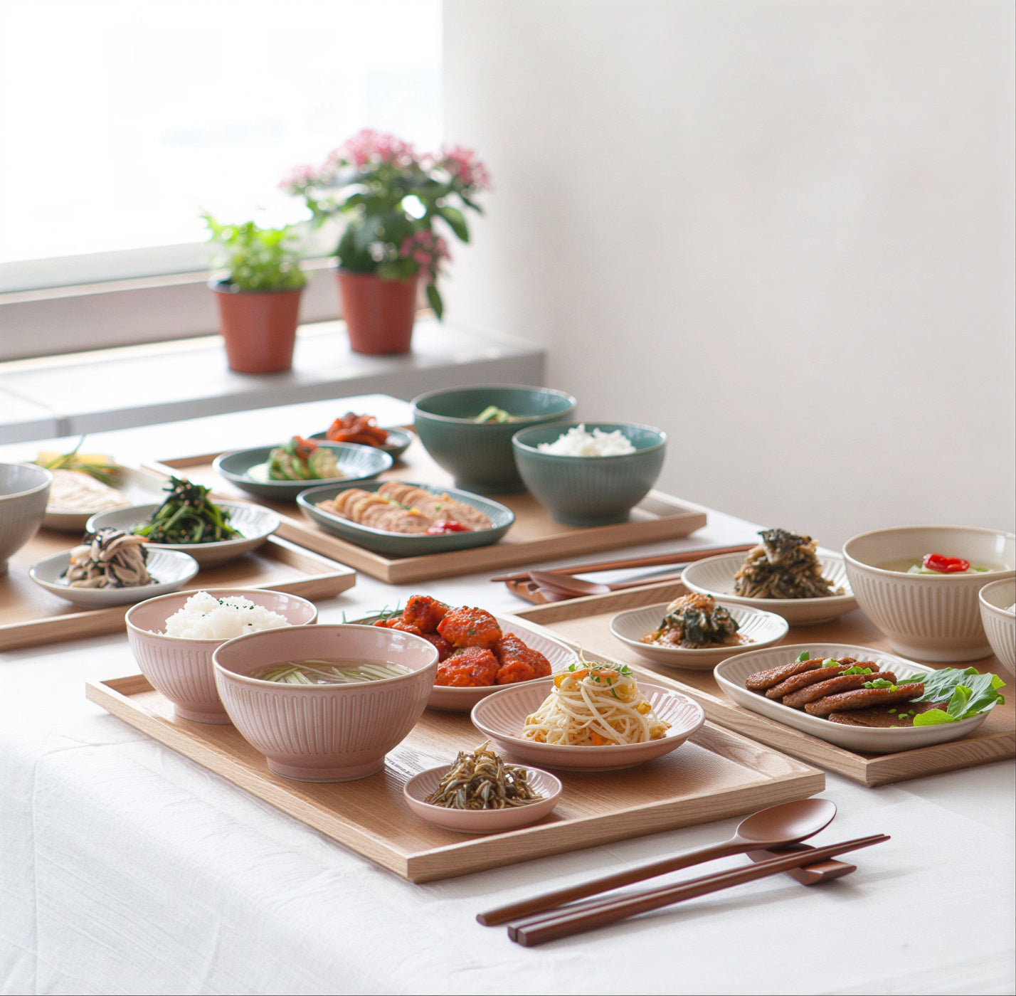 Classic Wooden Rectangular Tray