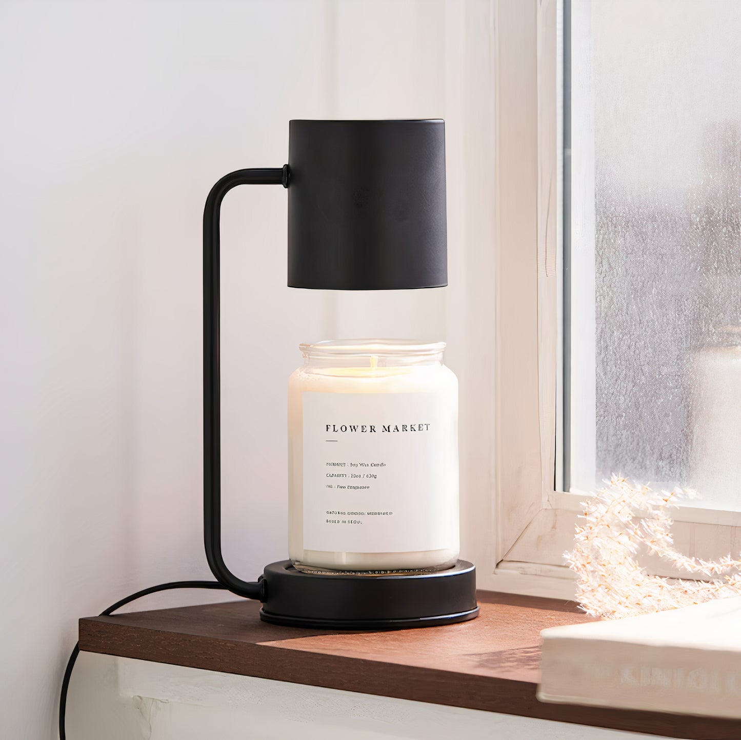 Minimalist Candle Warmer Lamp