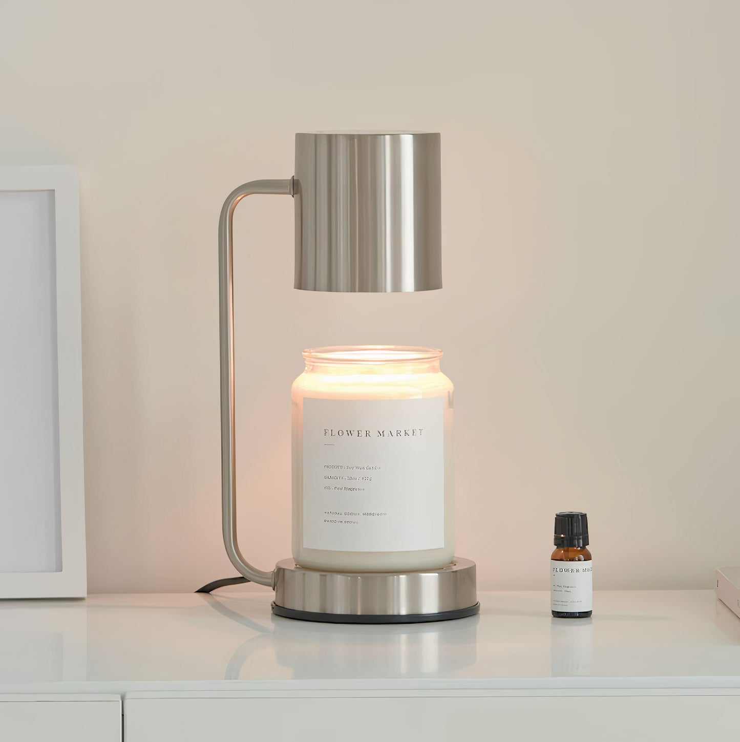 Minimalist Candle Warmer Lamp