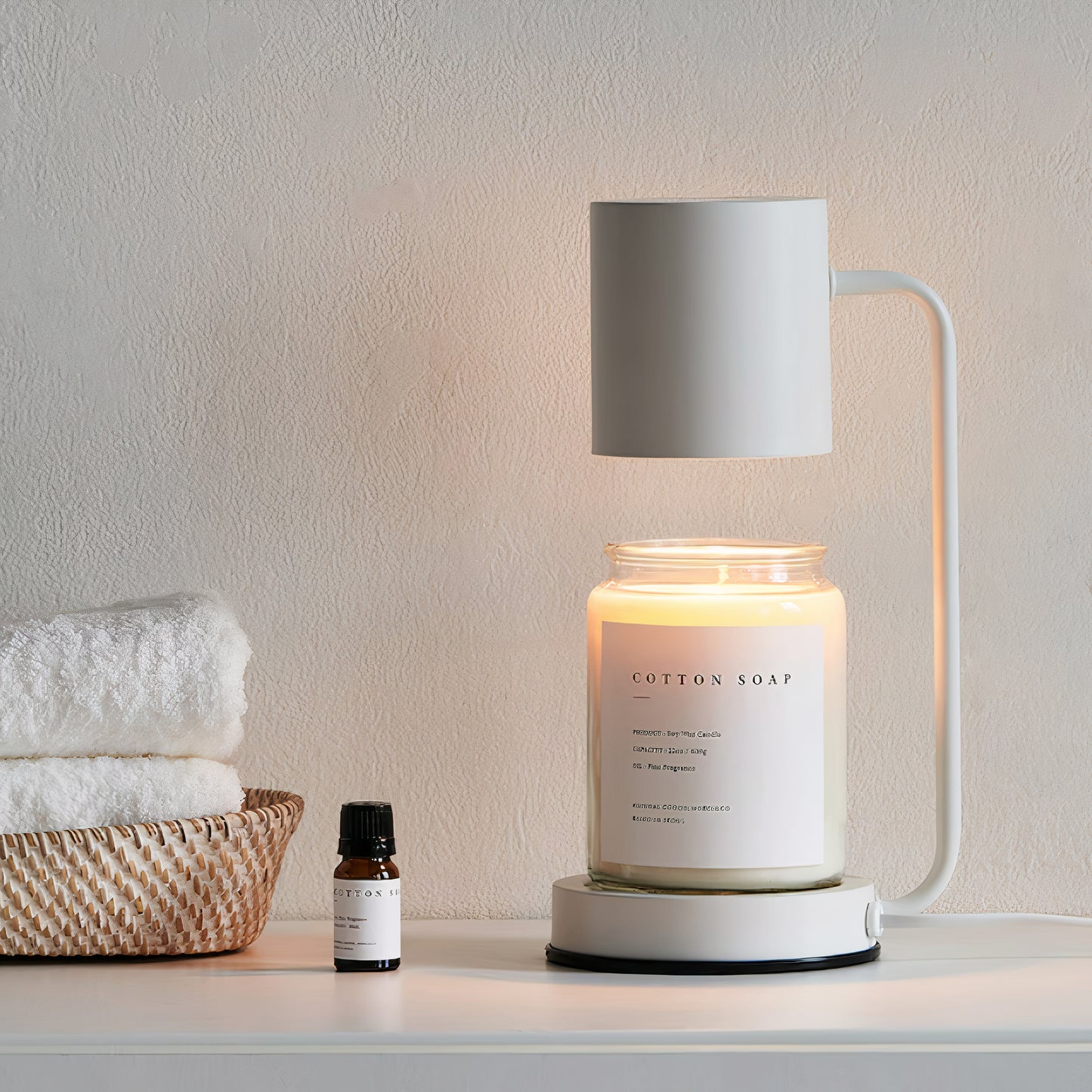 Minimalist Candle Warmer Lamp