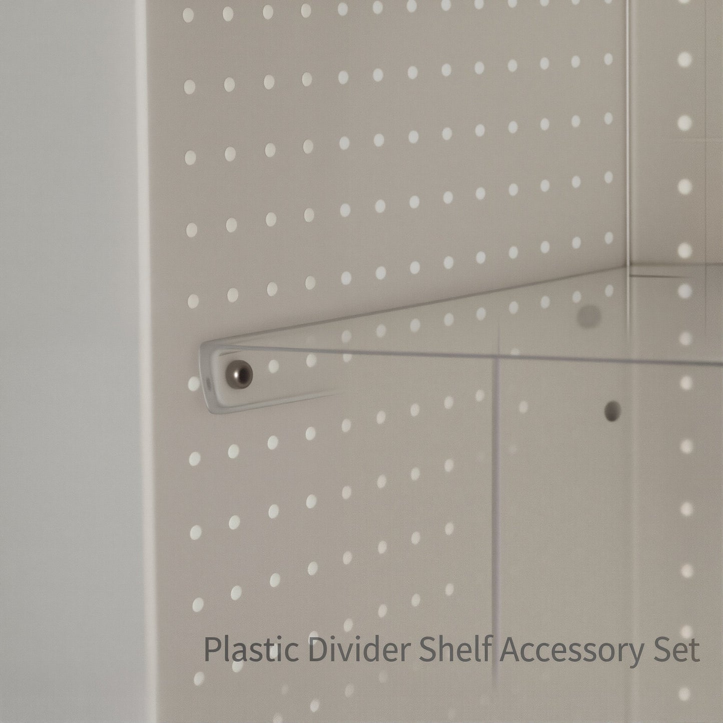 Pegboard Cable-Hiding Storage Cube