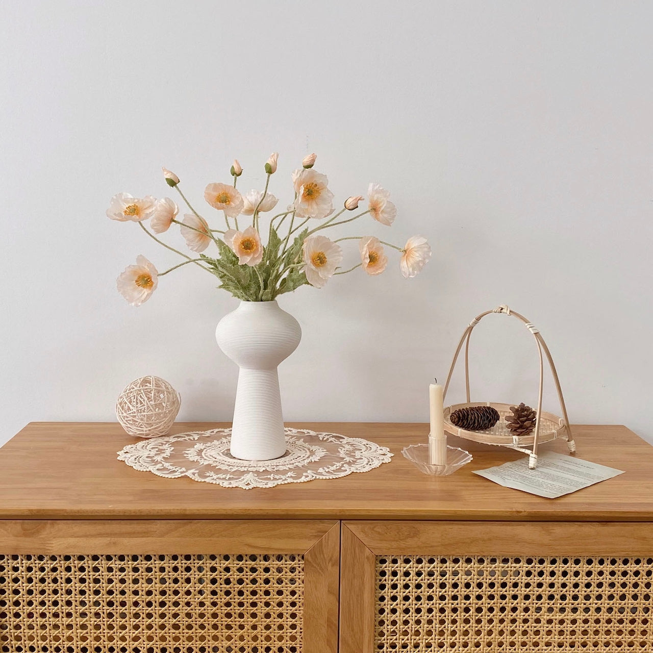 Luna Pedestal Vase