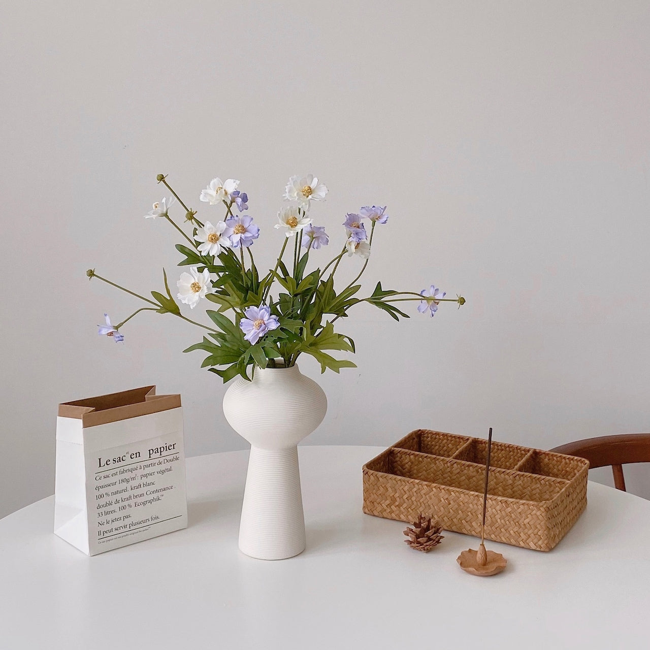 Luna Pedestal Vase