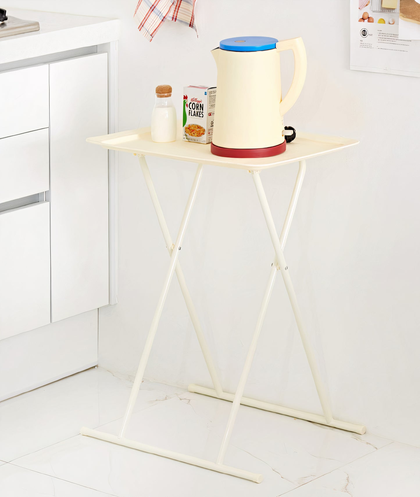 Foldable Steel Side Table