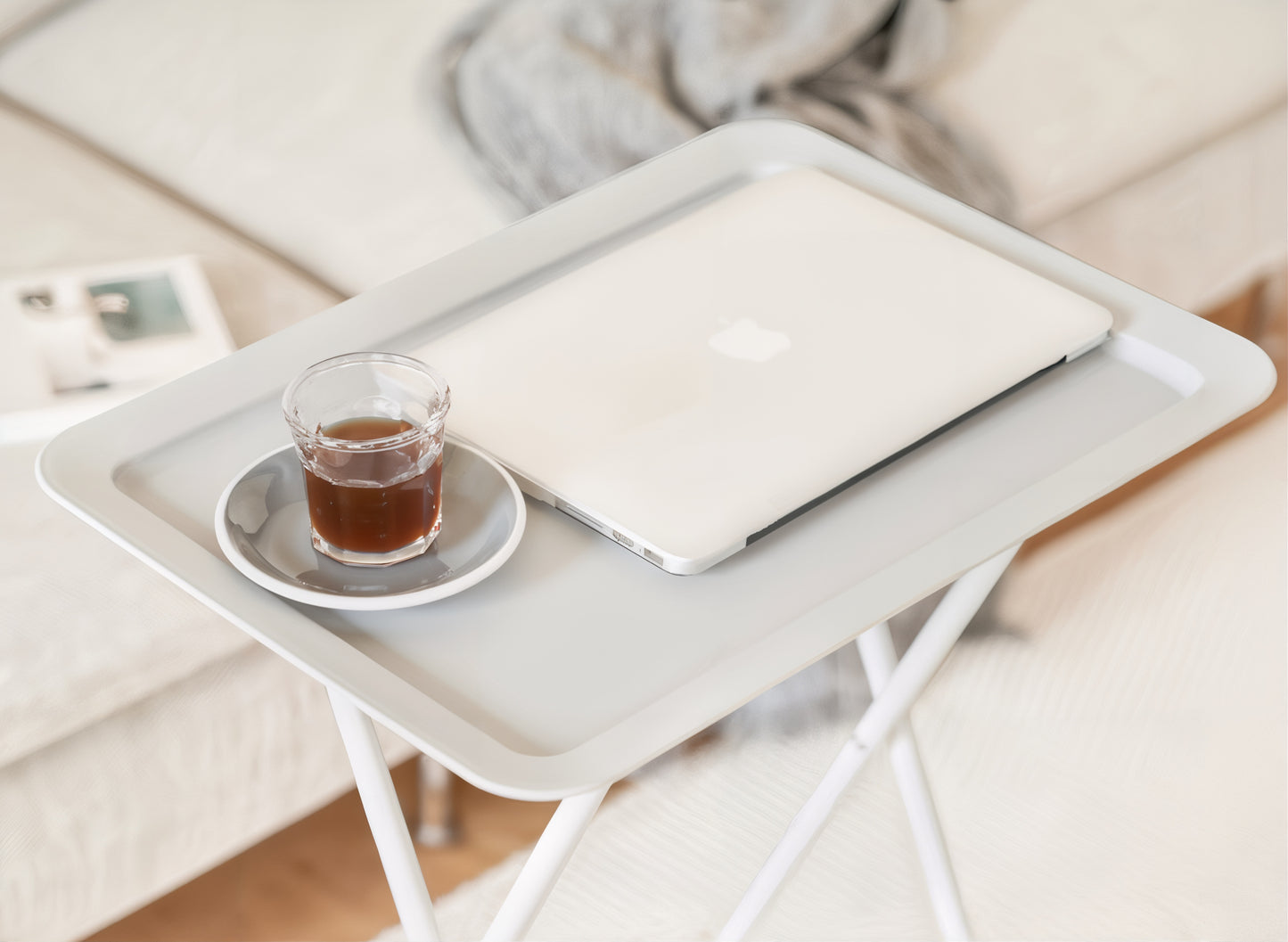 Foldable Steel Side Table