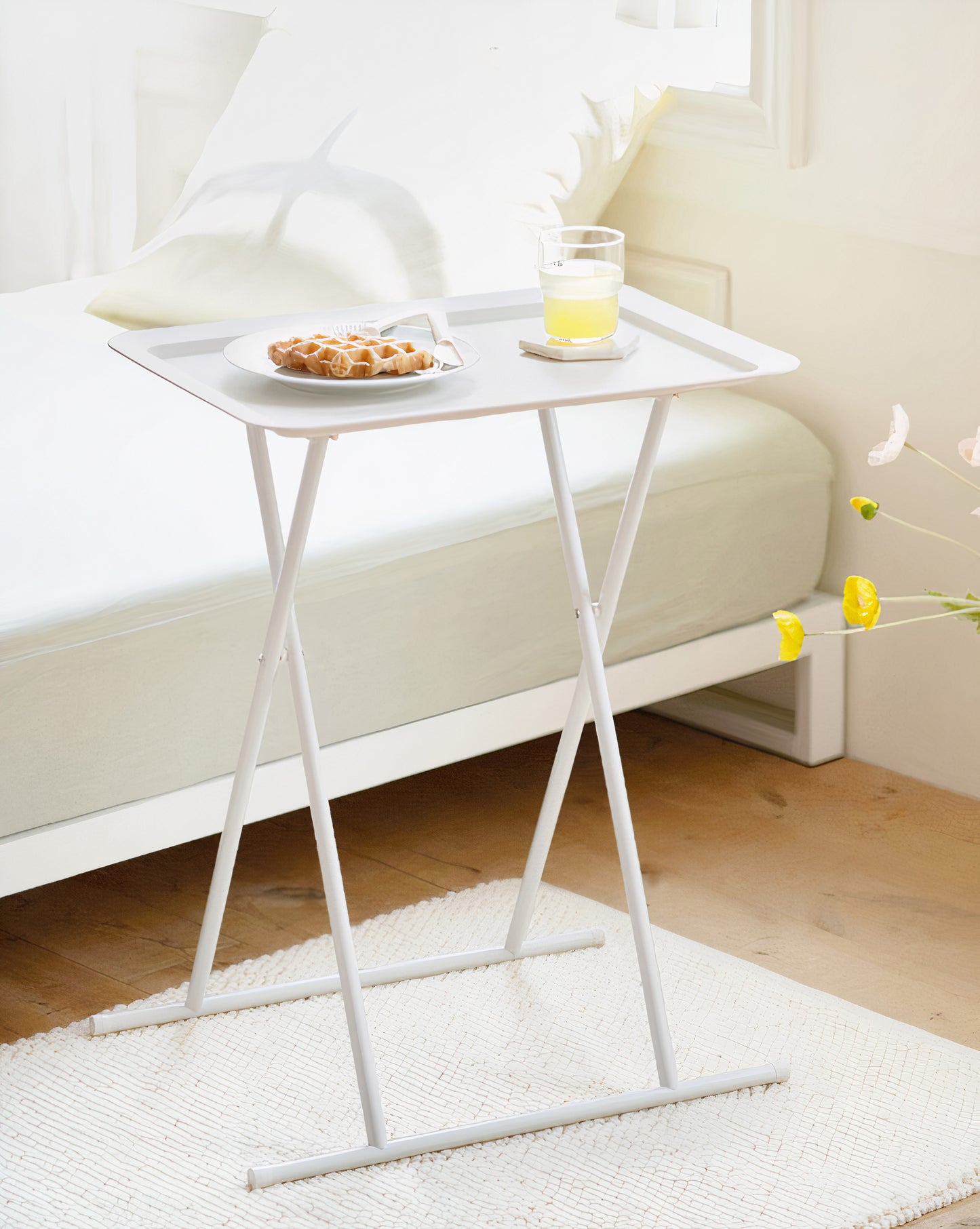 Foldable Steel Side Table