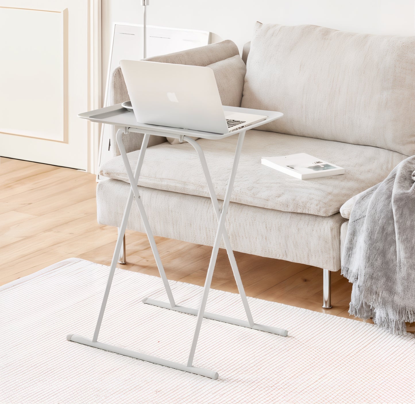 Foldable Steel Side Table