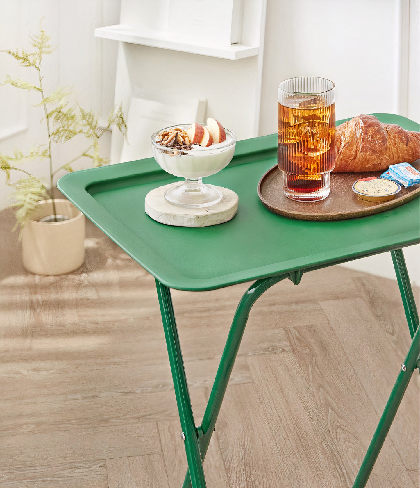 Foldable Steel Side Table
