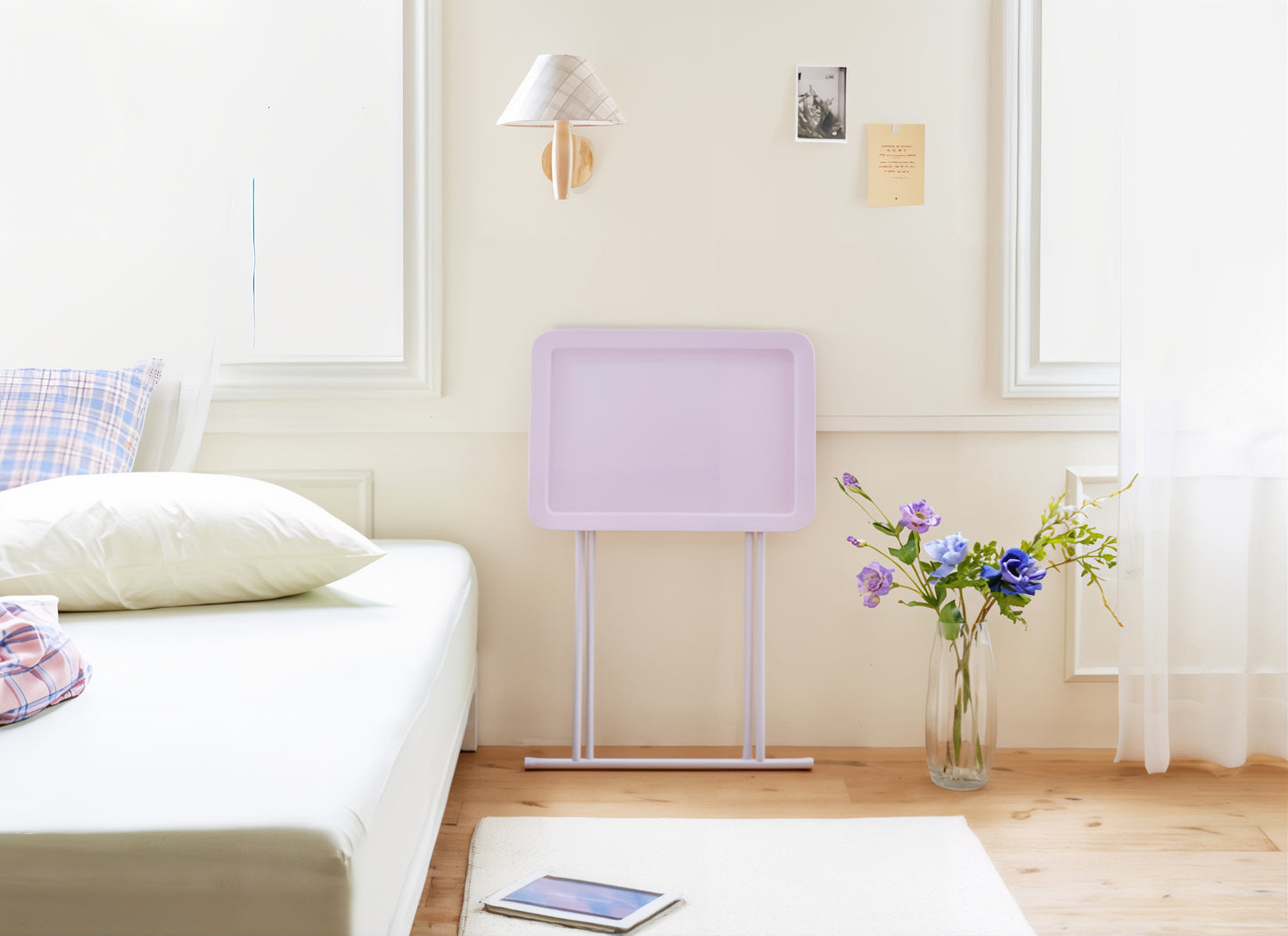 Foldable Steel Side Table