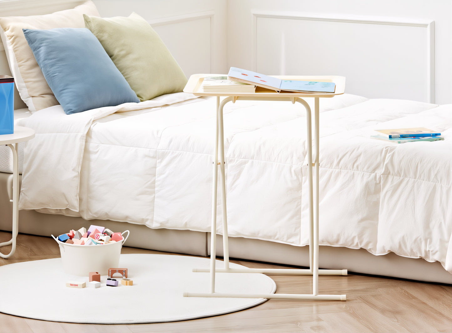 Foldable Steel Side Table
