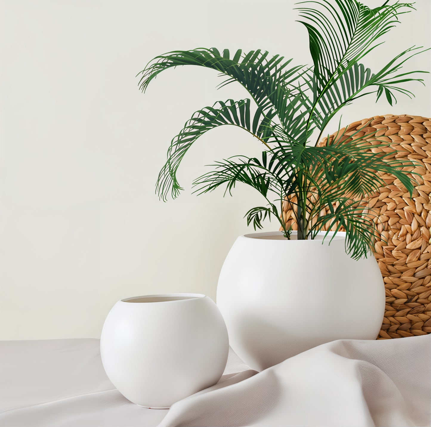 Rounded Moon Vase