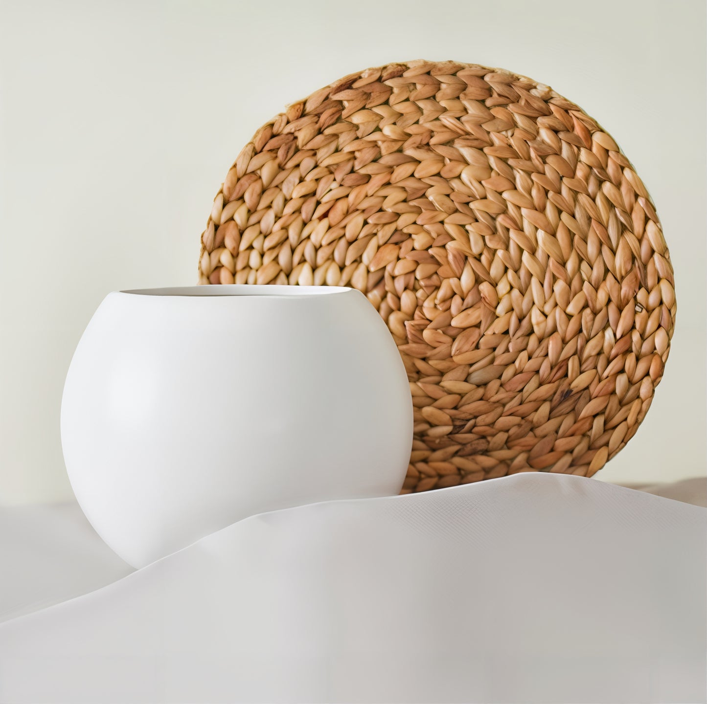 Rounded Moon Vase