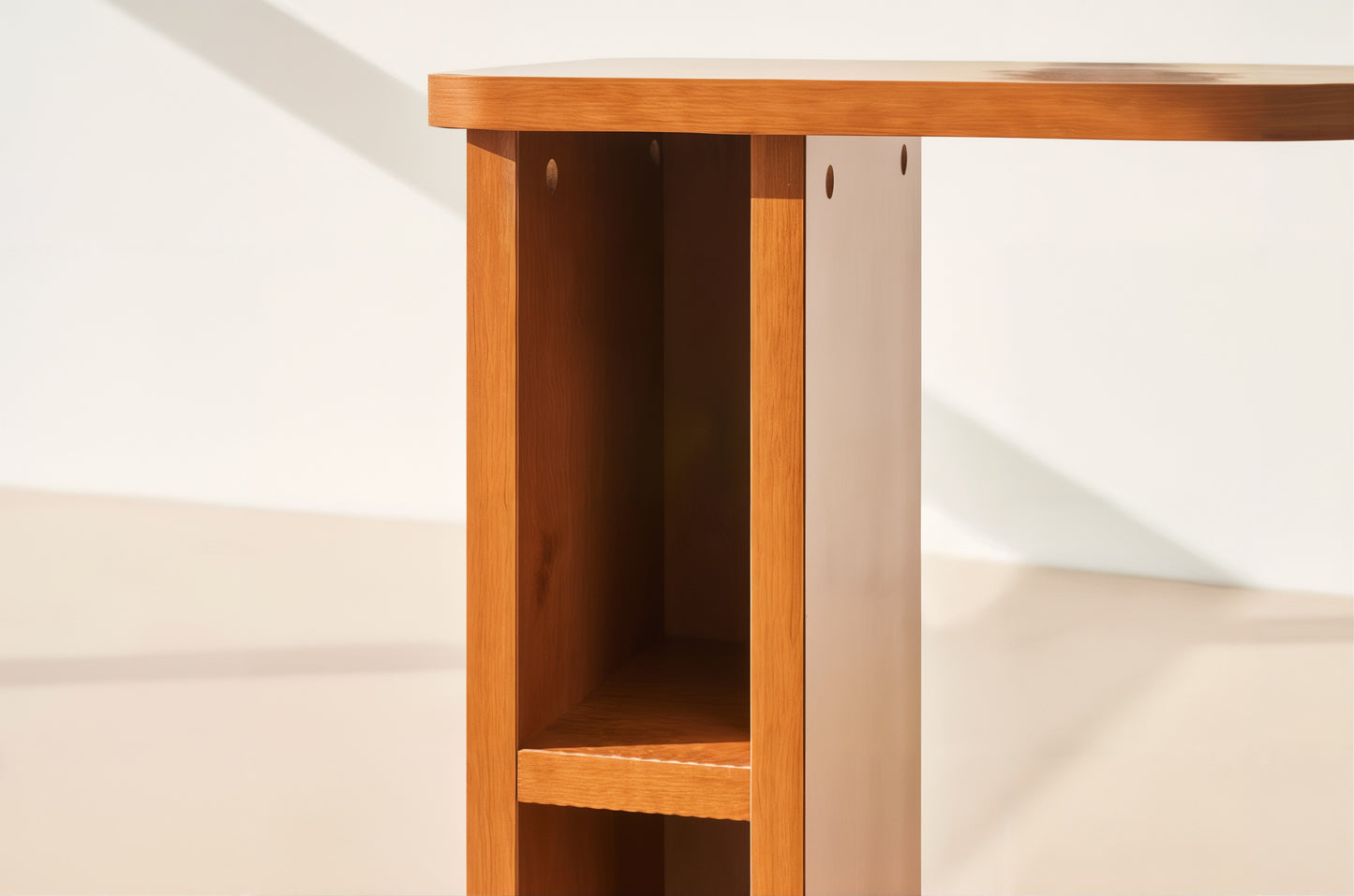 Multi-Purpose End Table with Storage Shelf
