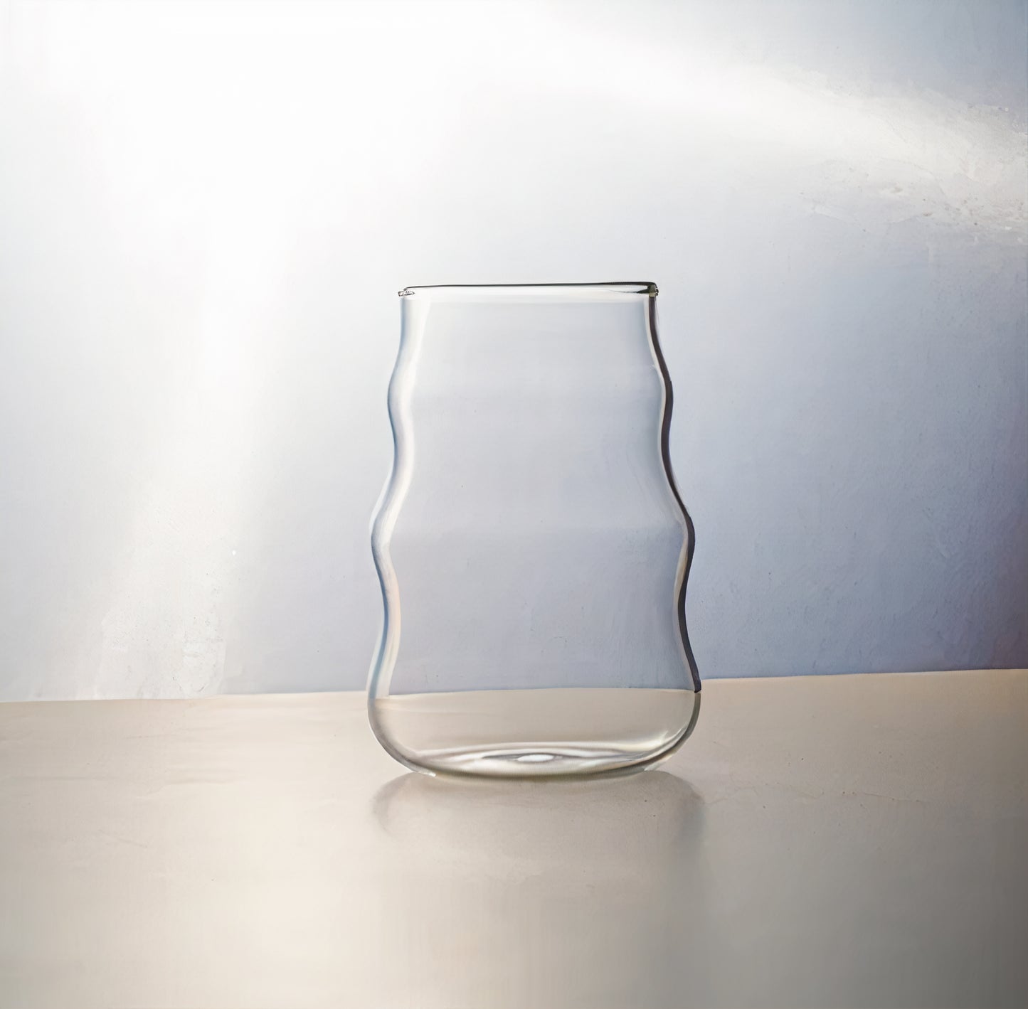 Cloud-Shaped Glass Tumbler Set of 2
