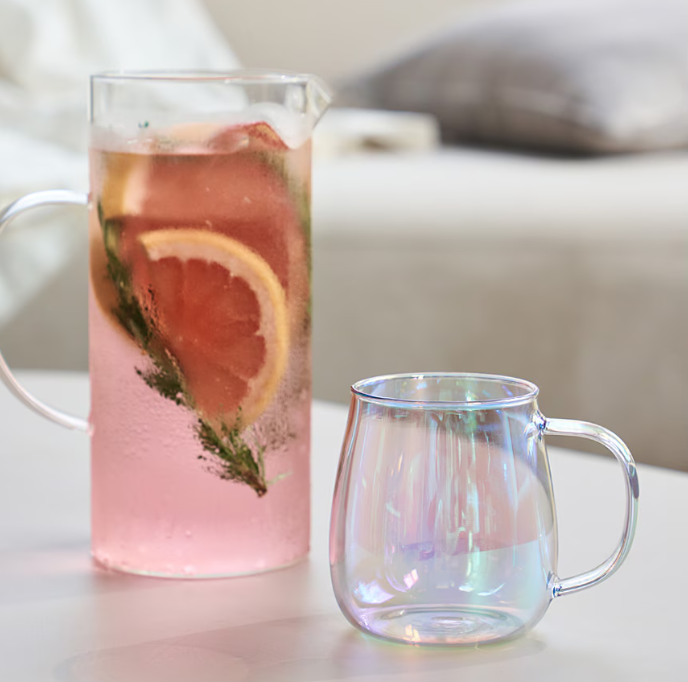 Aurora Heat-Resistant Glass Mug (Set of 2) - image 5 of 5