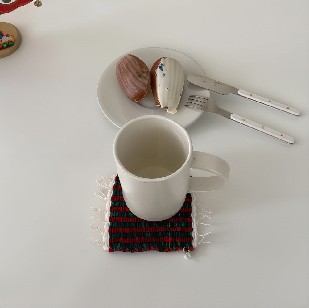 Winter Woven Coaster