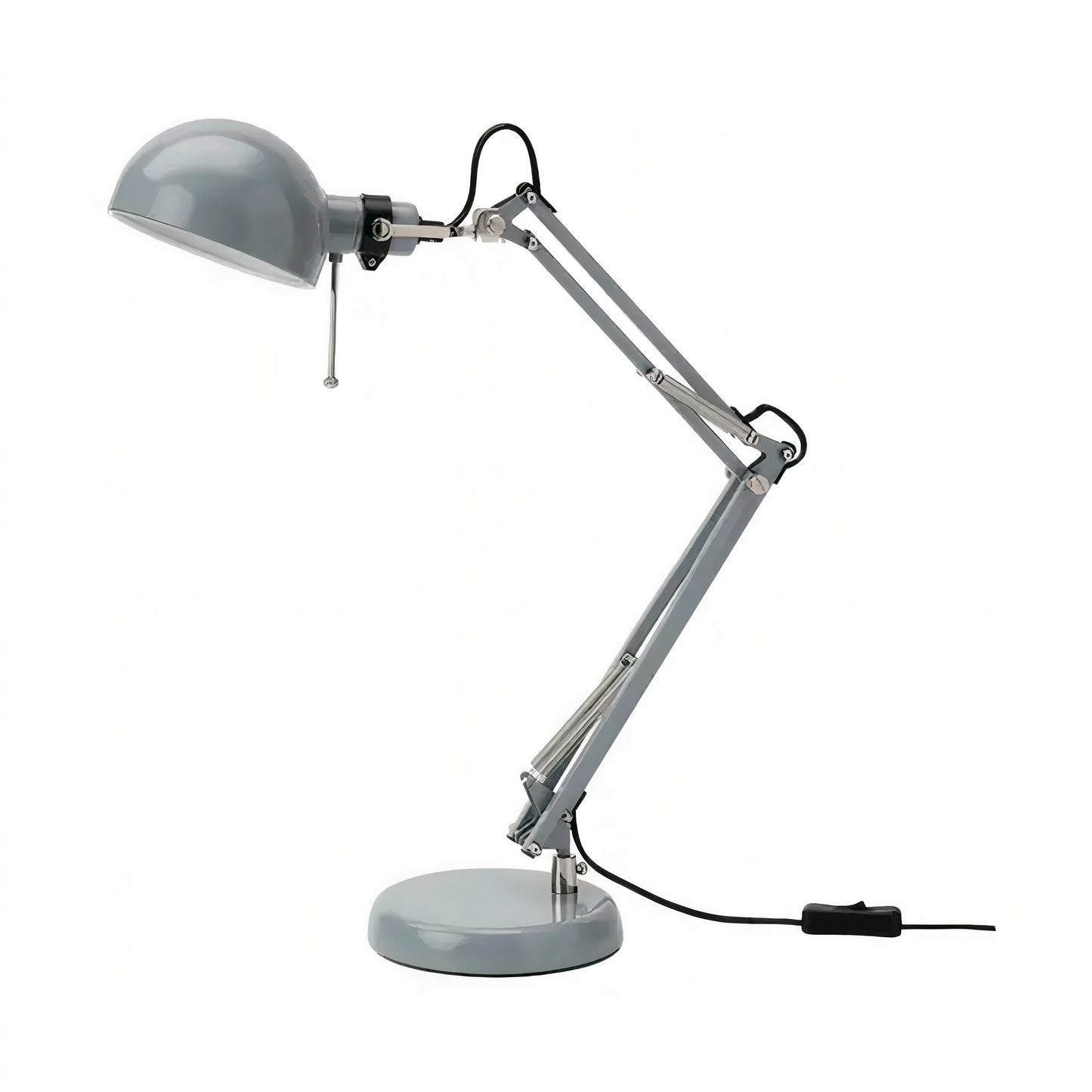 Adjustable Chrome Task Lamp