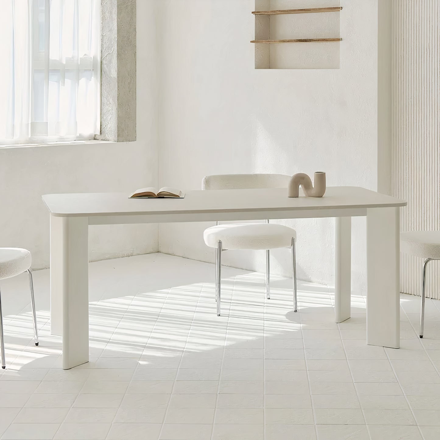 Stone Rectangular Dining Table