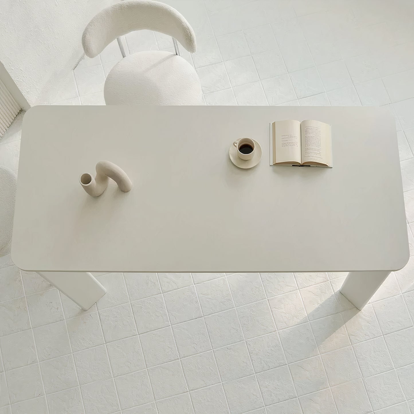 Stone Rectangular Dining Table