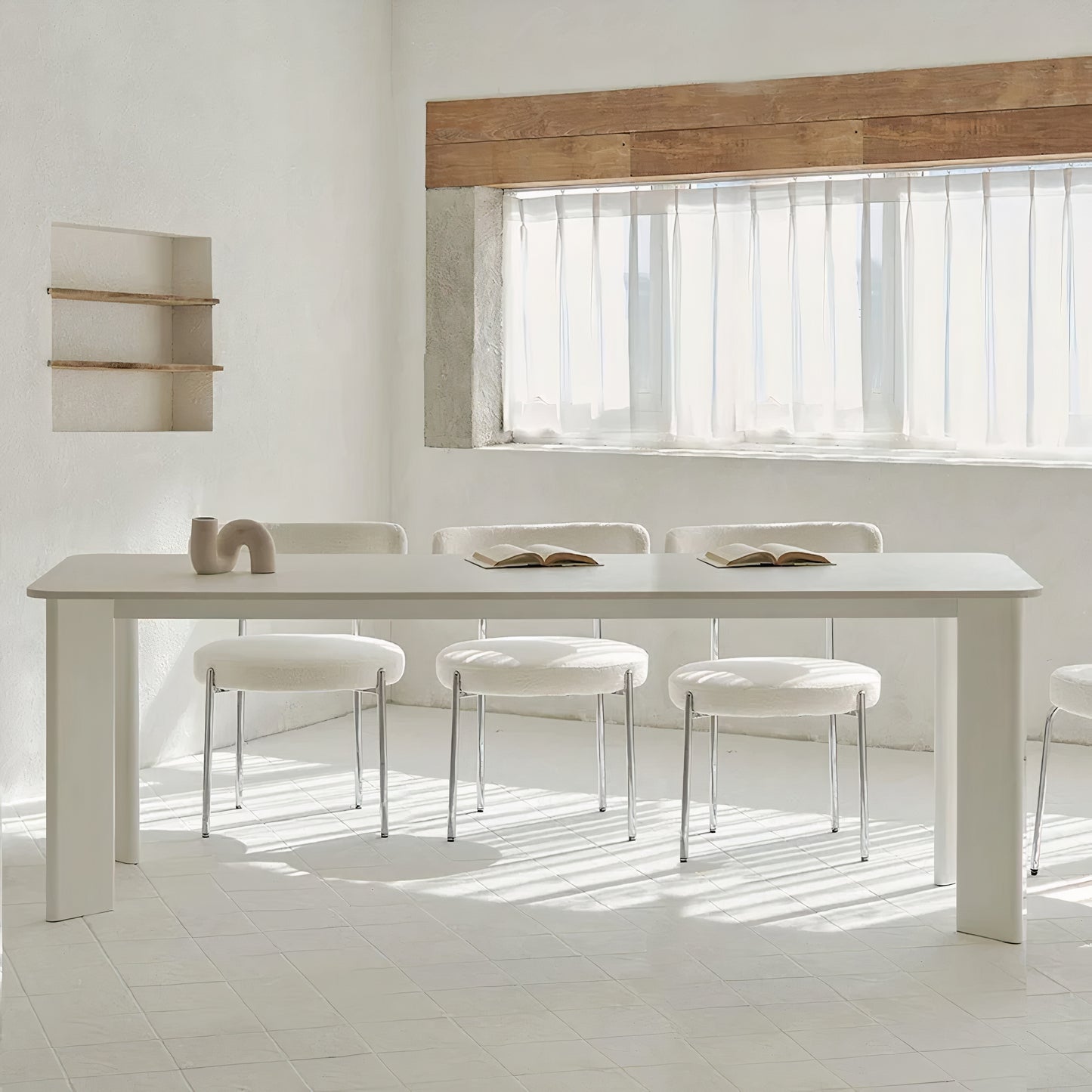 Stone Rectangular Dining Table