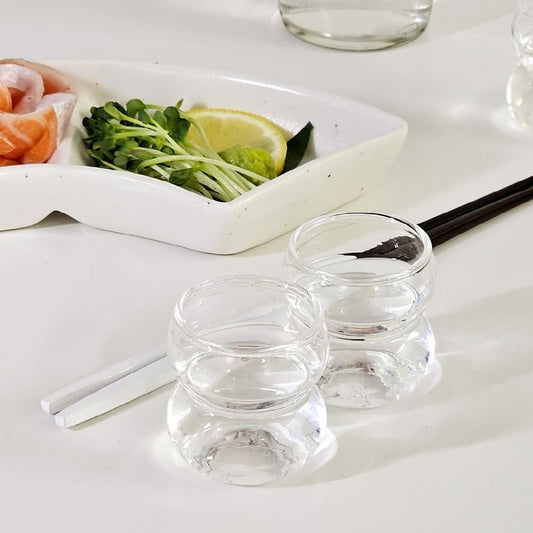 Bingbong Petite Soju Shot Glass Set of 4