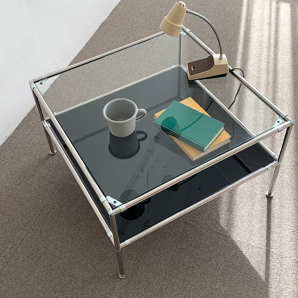 Modular Glass Accent Table