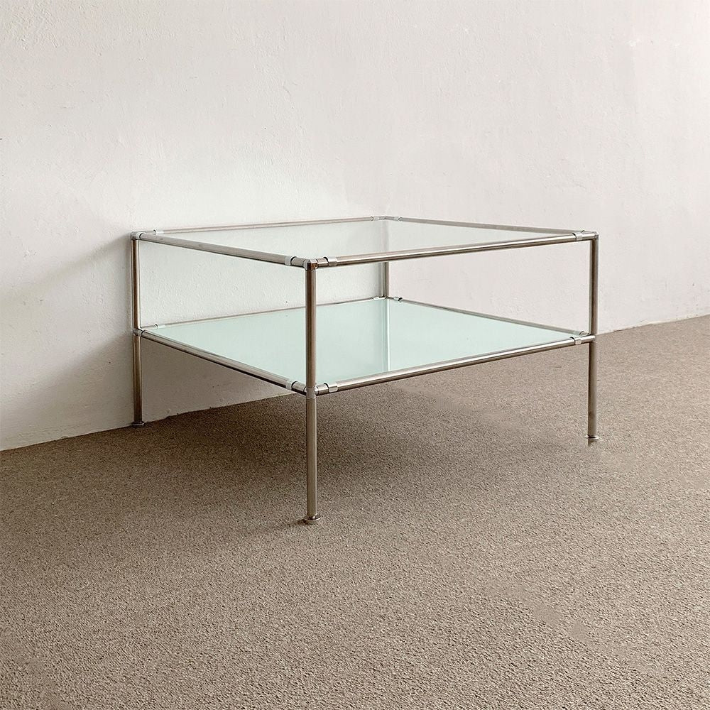 Modular Glass Accent Table