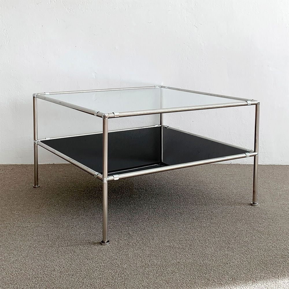 Modular Glass Accent Table