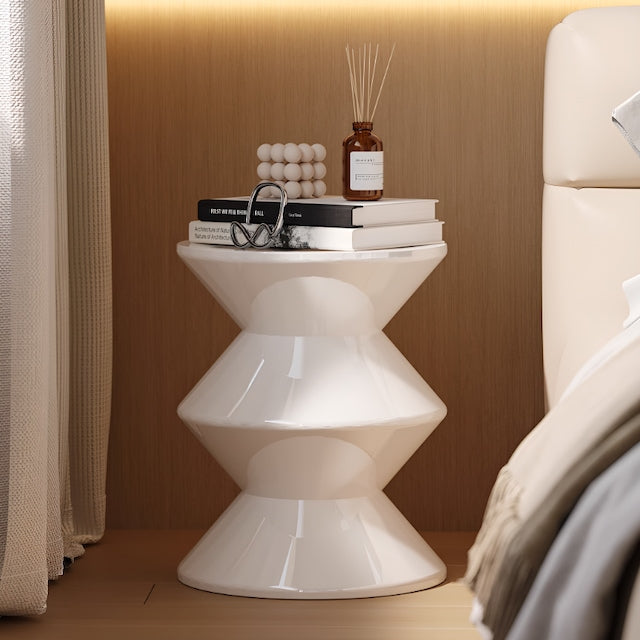 Hourglass Accent Stool