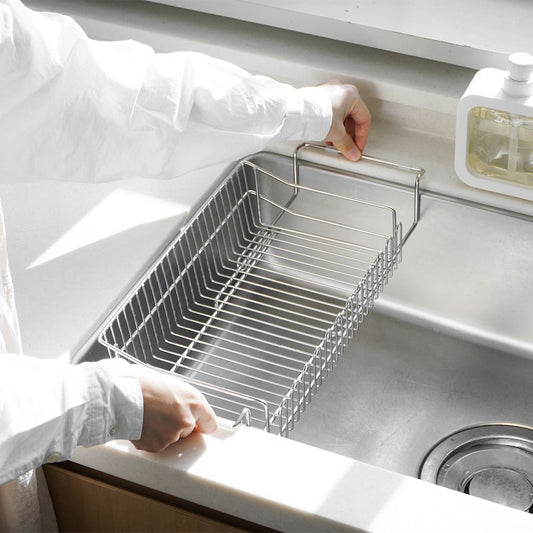 Dual Fit Sink Dish Rack