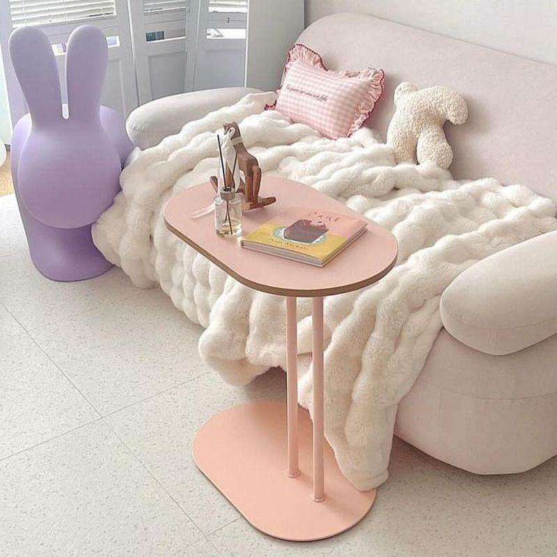 Slim C-Side Sofa Table