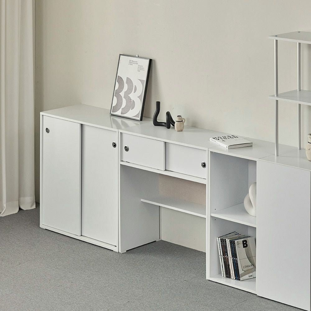 Sliding Door Storage Cabinet