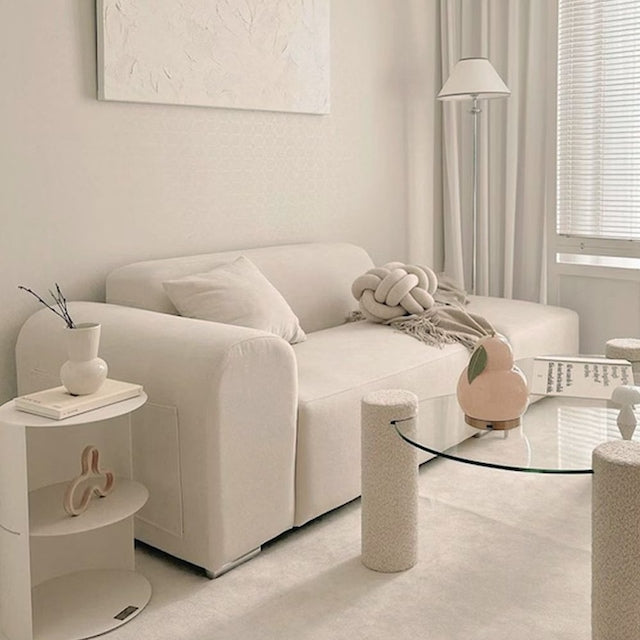 Modern Modular Sofa with Ottoman